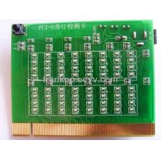 PCI-E Test Card with LED for PC
