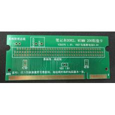 DDR2 Memory Resistance Card for Laptop Repairings (DIMM Card)