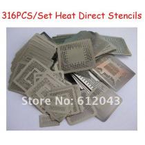 แผ่นเพลทพอดีชิพ 316 แผ่น Direct-Heated Stencils