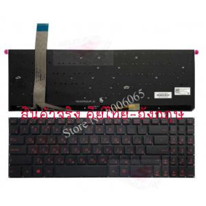 Keyboard ASUS คีย์บอร์ด ASUS FX570UD YX570U FX570 F570U มี Backlite สีแดง คีย์ไทย พรีออร์เดอร์